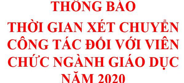 THONG BAO XET CHUYEN